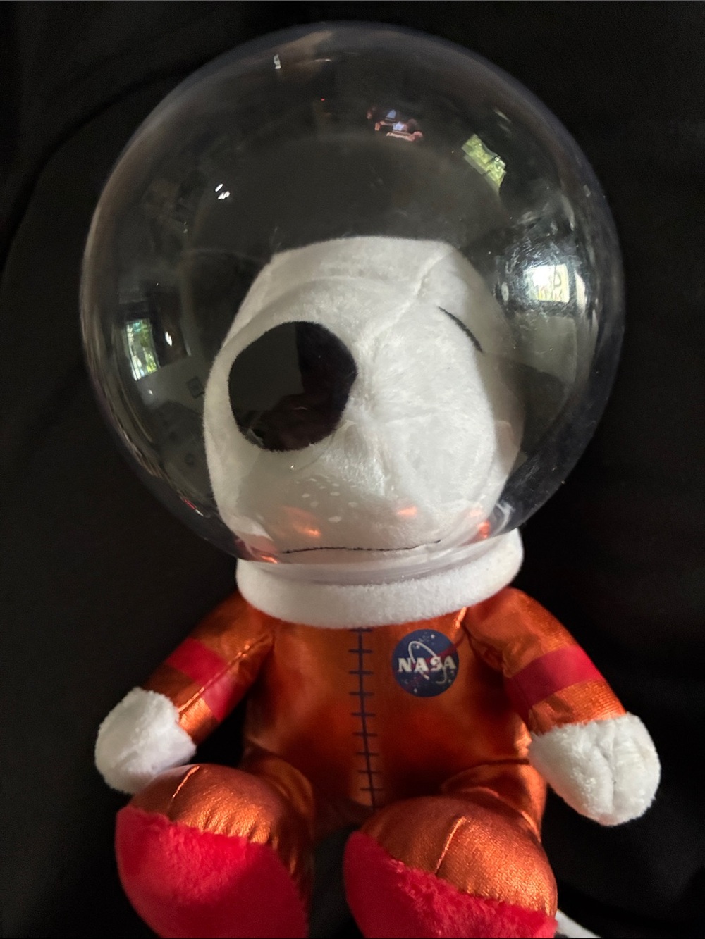 Hallmark Snoopy Astronaut Plush in Orange, White, Red